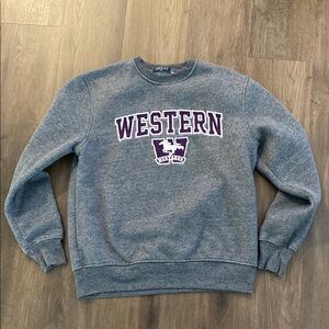 Western University Crewneck Sweater - Small